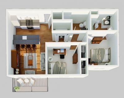 Unit 2 Two Bedroom